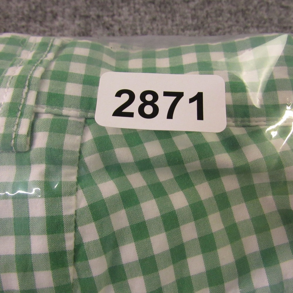 Polo Ralph‎ Lauren Shorts Mens 34x9 Green Gingham Check Suffield Cotton Classic - Picture 11 of 11